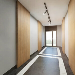 Wizualizacja 3D korytarza