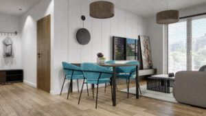 Wizualizacja 3D salonu